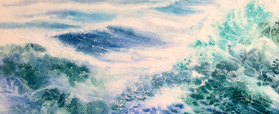 Painting the Energy of the Ocean with Ruth Clayton
