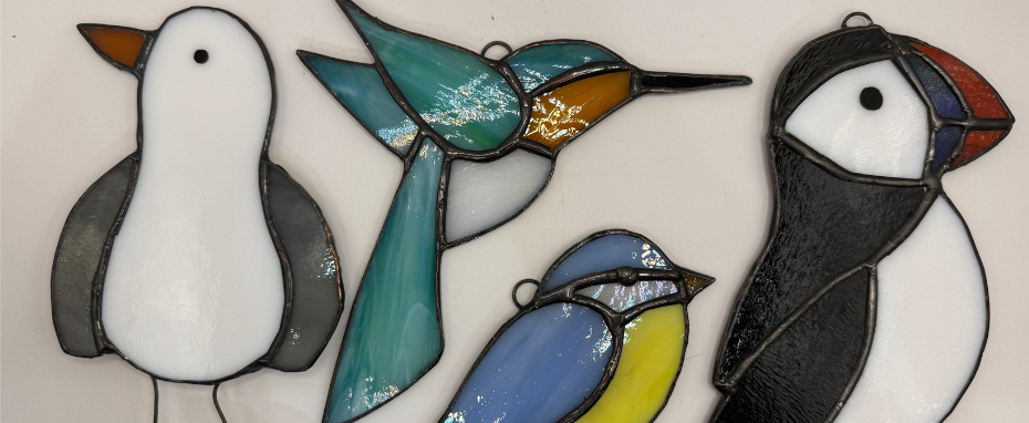 Brilliant Birds with North Lakes Stained Glass