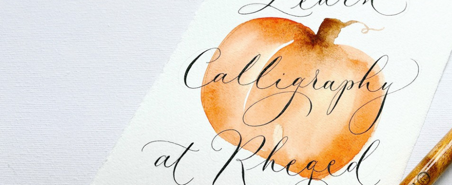 Calligraphy for Beginners with Claire Gould